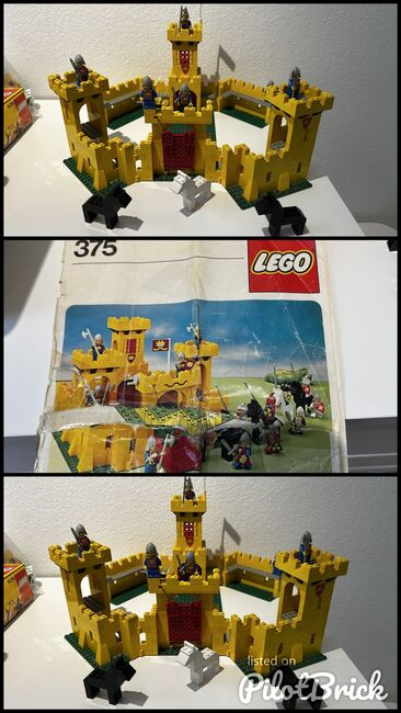 LEGO Set 375 Gelbe Ritterburg, Lego 375-2, Joshi, Classic, Pratteln , Abbildung 4