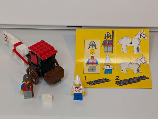 LEGO Set 6023, Maiden's Cart, Lego 6023, Reto Berger, Castle, Hagenbuch, Abbildung 2