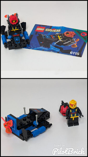 LEGO Set 6115, Shark Scout, Lego 6115, Reto Berger, Aquazone, Hagenbuch, Abbildung 3