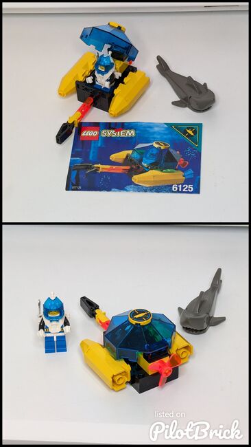LEGO Set 6125, Sea Sprint 9, Lego 6125, Reto Berger, Aquazone, Hagenbuch, Abbildung 3