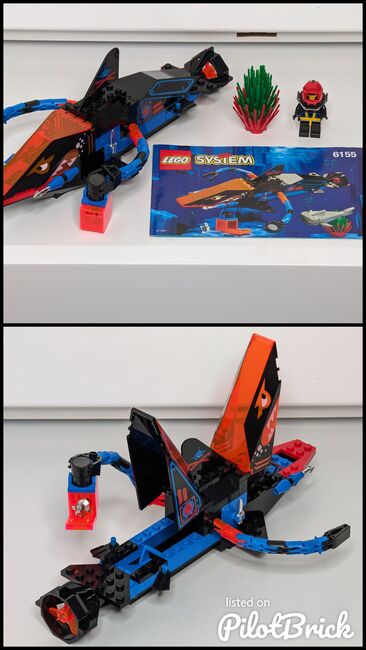 LEGO Set 6155, Deep Sea Predator, Lego 6155, Reto Berger, Aquazone, Hagenbuch, Abbildung 3