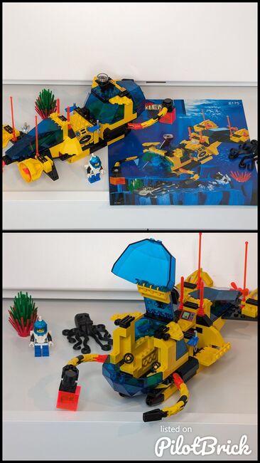 LEGO Set 6175, Crystal Explorer Sub, Lego 6175, Reto Berger, Aquazone, Hagenbuch, Abbildung 3