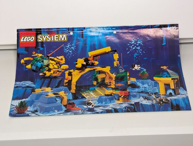 LEGO Set 6195, Neptune Discovery Lab, Lego 6195, Reto Berger, Aquazone, Hagenbuch, Abbildung 2