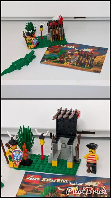 LEGO Set 6246, Crocodile Cage, Lego 6246, Reto Berger, Pirates, Hagenbuch, Abbildung 3