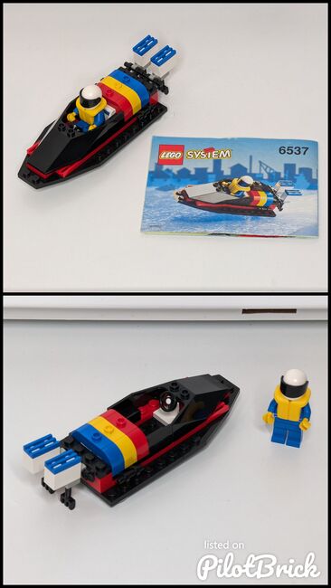 LEGO Set 6537, Hydro Racer, Lego 6537, Reto Berger, Town, Hagenbuch, Abbildung 3