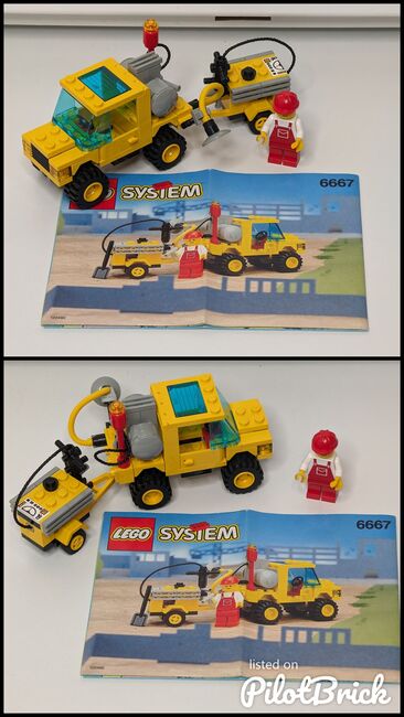 LEGO Set 6667, Strassenbau-Reparaturwagen, Lego 6667, Reto Berger, Town, Hagenbuch, Image 3