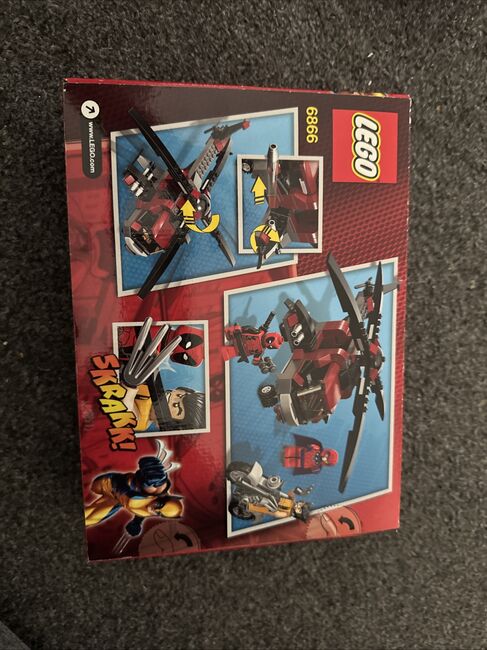 Lego Set 6866 Wolverine’s chopper showdown, Lego 6866, Jay, Super Heroes, scotland, Abbildung 3