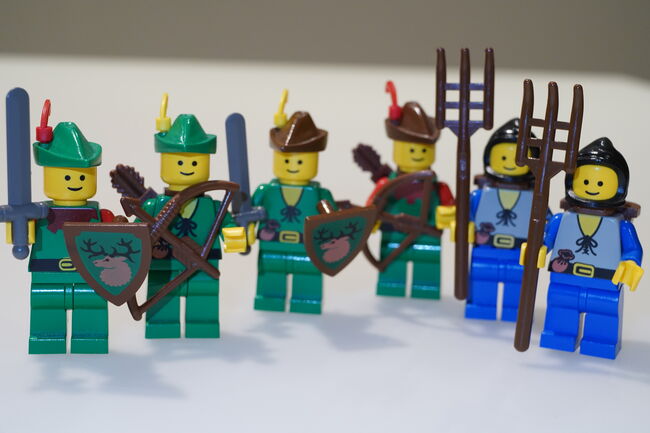 LEGO - Set mit 7 Robin Hood Figuren, Lego, Maria, Castle, Winterthur, Abbildung 3