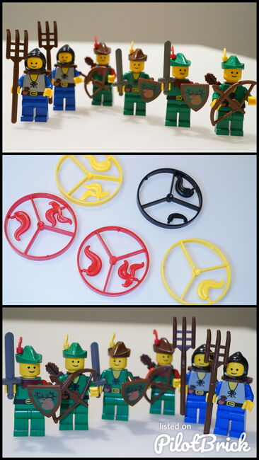 LEGO - Set mit 7 Robin Hood Figuren, Lego, Maria, Castle, Winterthur, Abbildung 4