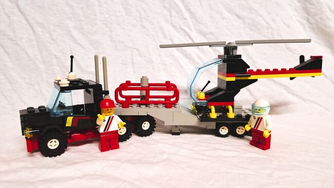 Legoset Tieflader mit Helikopter / Stunt Copter and Truck, Lego 63547, Urs Gerhard, LEGOLAND, Zürich