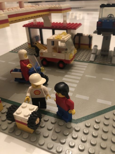 Lego Shell Tankstelle / Service Station Lego 6371, Lego 6371, Thomas, Town, Leverkusen, Image 3