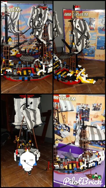 LEGO Ship Vintage Model 6289, Complete With Box & All Bricks Complete & Original Instruction Booklet, Lego 6289, Nikita, Pirates, Bloemfontein, Abbildung 11