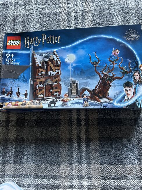 Lego shrieking shack and whomping willow, Lego 76407, Emma, Harry Potter, Glasgow