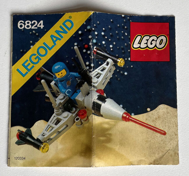 Lego Space 6824 Strato-Flitzer / Space Dart I von 1984, Lego 6824, Lego-Tim, Space, Köln, Abbildung 2