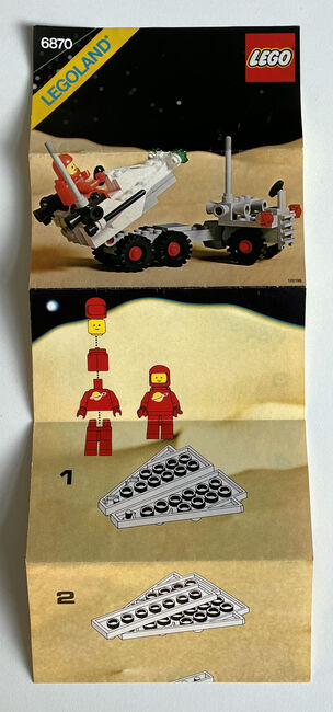Lego Space 6870 Weltraum Traktor / Space Probe Launcher von 1981, Lego 6870, Lego-Tim, Space, Köln, Image 2