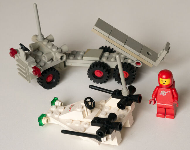 Lego Space 6870 Weltraum Traktor / Space Probe Launcher von 1981, Lego 6870, Lego-Tim, Space, Köln, Abbildung 4