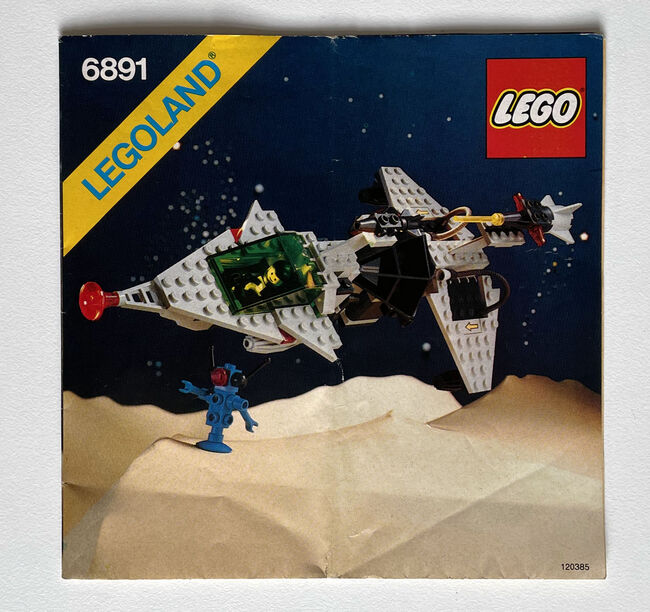 Lego Space 6891 Überschall Transporter / Gamma V Laser craft von 1985, Lego 6891, Lego-Tim, Space, Köln, Image 2