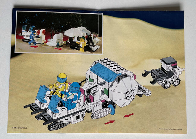 Lego Space 6893 Sternenschiff / Orion II Hyperspace von 1987, Lego 6893, Lego-Tim, Space, Köln, Abbildung 9