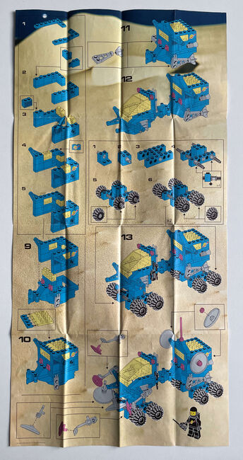 Lego Space 6928 Mobile Licht- und Schallmeßstation / Uranium Search Vehicle von 1984, Lego 6928, Lego-Tim, Space, Köln, Abbildung 9