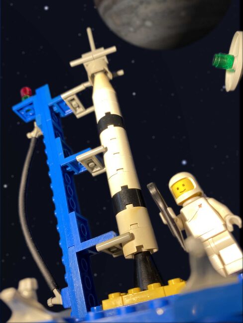 Lego Space Alpha 1 Raketen Abschussbasis von 1979, Lego 920-2, Lego-Tim, Space, Köln, Abbildung 2