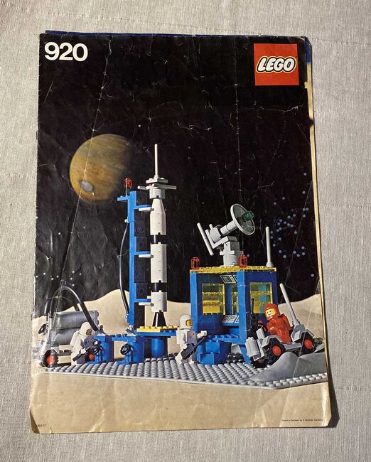 Lego Space Alpha 1 Raketen Abschussbasis von 1979, Lego 920-2, Lego-Tim, Space, Köln, Abbildung 4