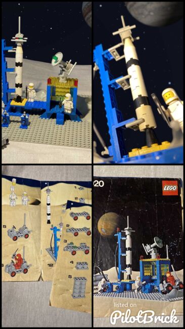 Lego Space Alpha 1 Raketen Abschussbasis von 1979, Lego 920-2, Lego-Tim, Space, Köln, Abbildung 11