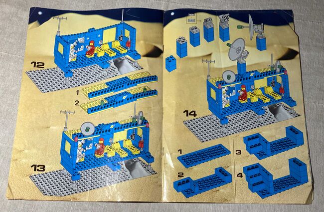 Lego Space Beta 1 Command Base von 1980, Lego 6970, Lego-Tim, Space, Köln, Abbildung 3