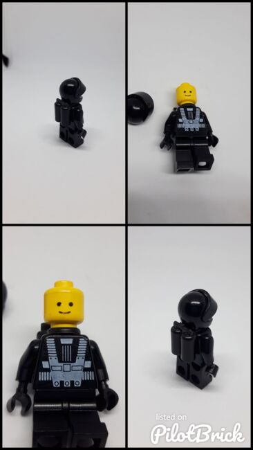 LEGO Space Blacktron 1 Minifigure (sp001) excellent condition, Lego sp001, NiksBriks, Minifigures, Skipton, UK, Abbildung 7