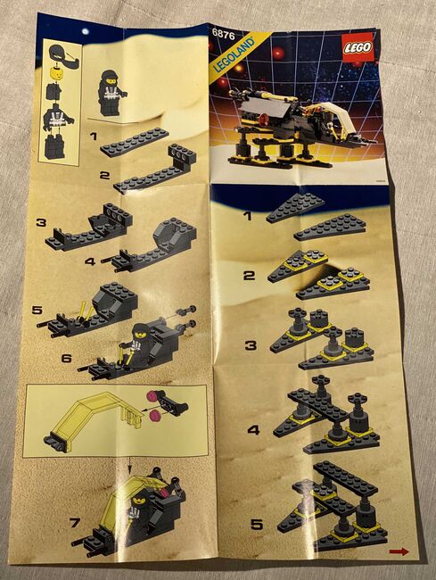 Lego Space Blacktron Alienator, Lego 6876, Lego-Tim, Space, Köln, Abbildung 6