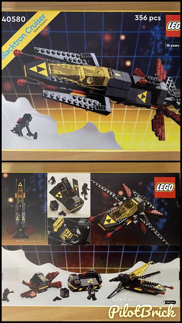 LEGO Space Blacktron Cruiser, Lego 40580, Anton, Space, Midrand, Abbildung 3