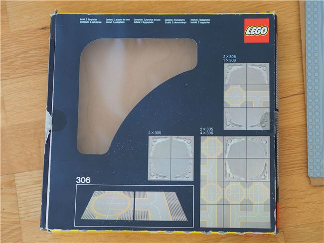 Lego Space classic: 305 Crater Plate, with BOX, Lego 305, Jochen, Space, Radolfzell, Image 6