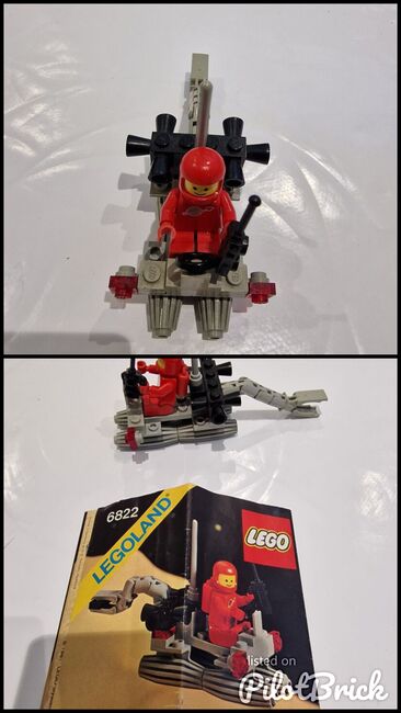 Lego Space - Space Digger, set 6822 (1981), Lego 6822, Julian Miller , Space, Birmingham , Image 3