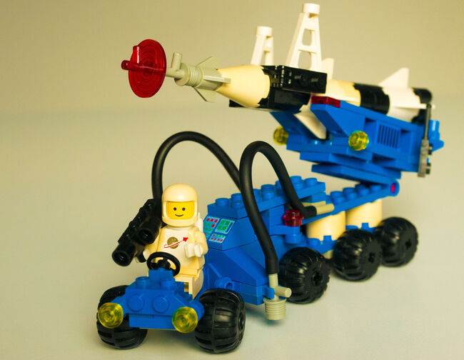 Lego Space Radiosonden Transporter / Lunar Rocket Launcher von 1984, Lego 6881, Lego-Tim, Space, Köln, Image 4