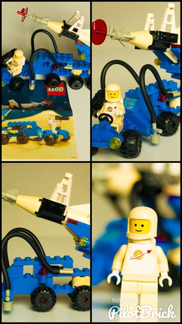 Lego Space Radiosonden Transporter / Lunar Rocket Launcher von 1984, Lego 6881, Lego-Tim, Space, Köln, Image 8