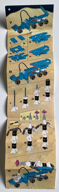 Lego Space Radiosonden Transporter / Lunar Rocket Launcher von 1984, Lego 6881, Lego-Tim, Space, Köln, Image 3