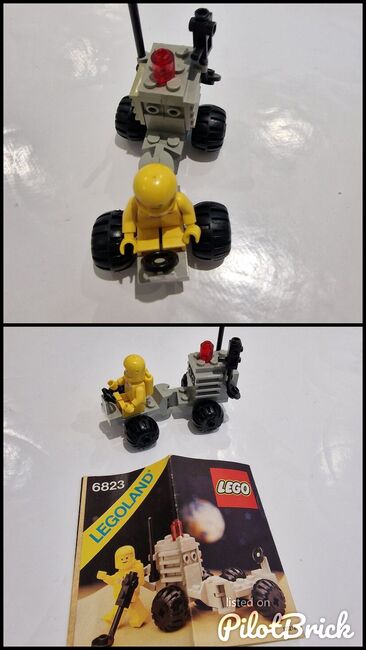 Lego Space Surface Transport - set 6823 (1983), Lego 6823, Julian Miller , Space, Birmingham , Image 3