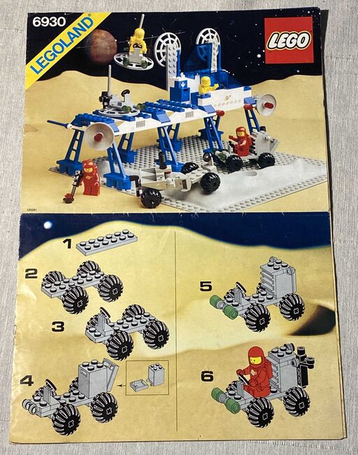 Lego Space Versorgungsbasis / Space Supply Station von 1983, Lego 6930, Lego-Tim, Space, Köln, Abbildung 8