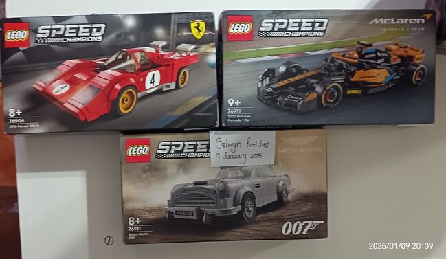 Lego Speed Champion sets, Lego 76900-76916-76914-76907-76906-76919-76915-76908-76912-76917-76911-76910-76909-76918-76902, Selwyn Rottcher , Speed Champions, Sasolburg, Abbildung 4