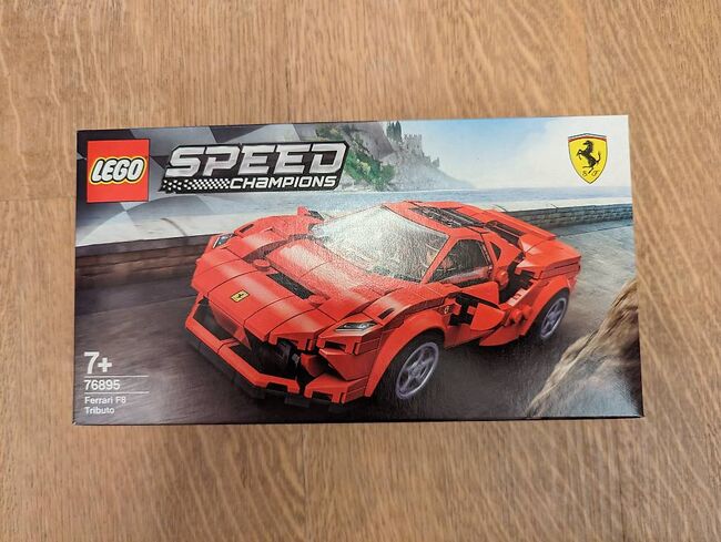 Lego Speed Champions 76895 Ferrari F8 NEU, Lego 76895, blue, Speed Champions, Zollikofen