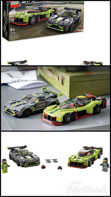 LEGO Speed Champions Aston Martin Valkyrie AMR Pro and Aston Martin Vantage GT3, Lego 76910, Reeshank Veejay Makwana, Speed Champions, Vadodara, Abbildung 4