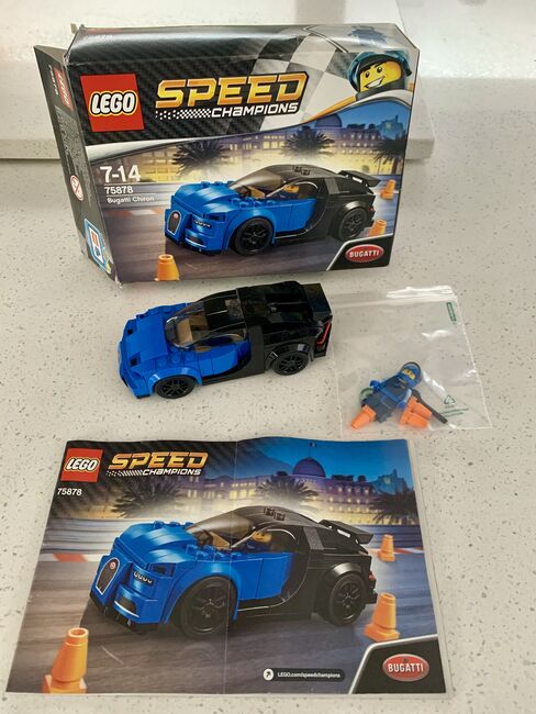 LEGO Speed Champions Bugatti Chiron, Lego 75878, Heather, Speed Champions, Cape Town, Image 2