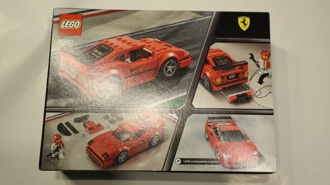 Lego Speed Champions Ferrari F40, Lego 75890, Reto, Speed Champions, Biberen, Abbildung 2