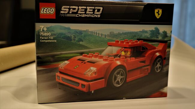 Lego Speed Champions Ferrari F40, Lego 75890, Reto, Speed Champions, Biberen, Image 3