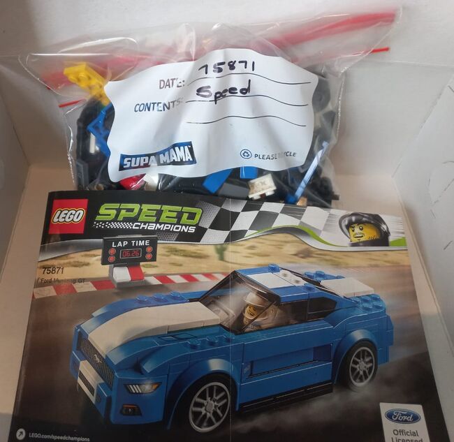 LEGO Speed Champions Ford Mustang GT (75871) - NEG, Lego 75871, Settie Olivier, Speed Champions, Pretoria, Abbildung 2