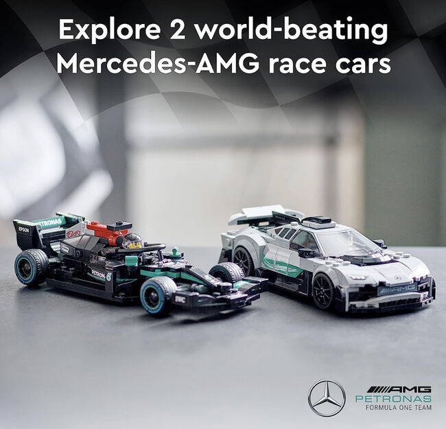 LEGO Speed Champions Mercedes-AMG F1 W12 E Performance & Mercedes-AMG Project One, Lego 76909, Reeshank Veejay Makwana, Speed Champions, Vadodara, Abbildung 2
