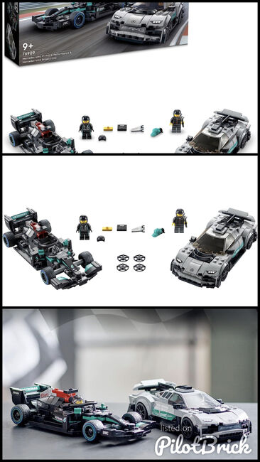 LEGO Speed Champions Mercedes-AMG F1 W12 E Performance & Mercedes-AMG Project One, Lego 76909, Reeshank Veejay Makwana, Speed Champions, Vadodara, Abbildung 4