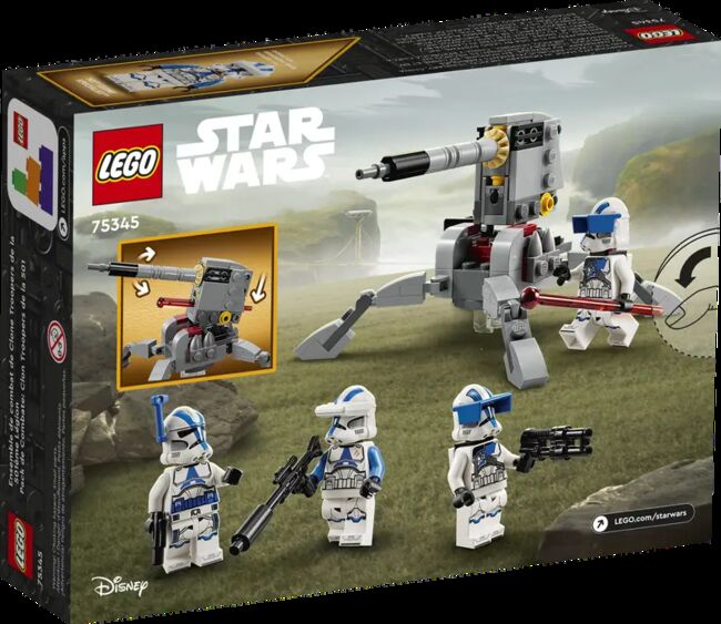 LEGO® Star Wars™ 501st Clone Troopers™ Battle Pack, Lego 75345, Let's Go Build (Pty) Ltd (Let's Go Build (Pty) Ltd), Star Wars, Benoni, Abbildung 6