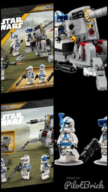 LEGO® Star Wars™ 501st Clone Troopers™ Battle Pack, Lego 75345, Let's Go Build (Pty) Ltd (Let's Go Build (Pty) Ltd), Star Wars, Benoni, Image 8