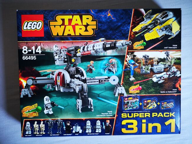 Lego Star Wars 66495 Super Pack 3in1 NEU/OVP/MISB/EOL * SELTEN*  *TOP*, Lego 66495, Marc, Star Wars, Mannheim