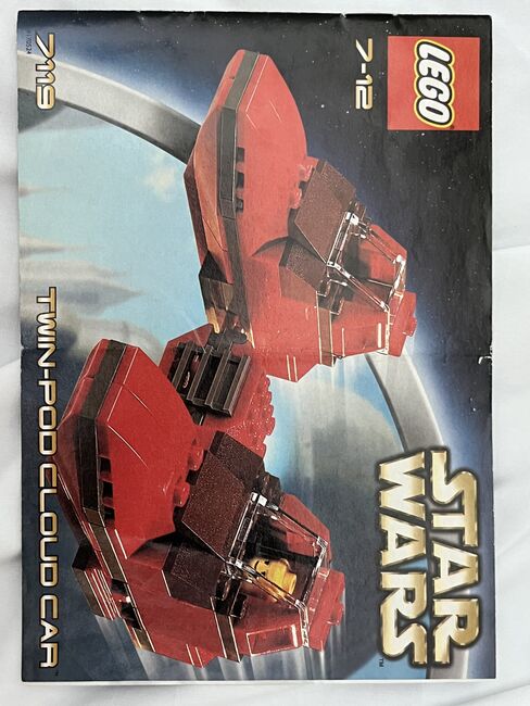 LEGO Star Wars 7119 - Twin-Pod Cloud Car (2002), Lego 7119, Giel, Star Wars, Panningen, Image 6